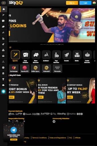 Sky247 Comprehensive Review — India’s Premier Sports Exchange & Digital Casino Hub