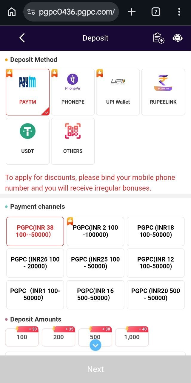 PGPC Deposit Process — Payment Gateways & The "Discount" Trick