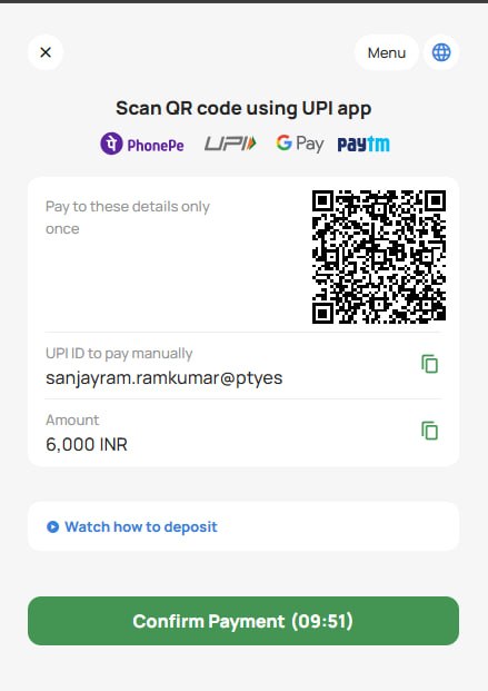 Jeetkhel Deposit System (पैसे जमा करने का नियम)