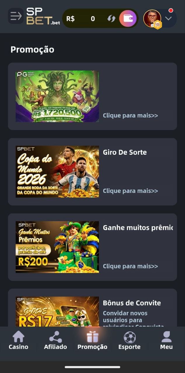Evento de Cashback Mensal de 10 de julho