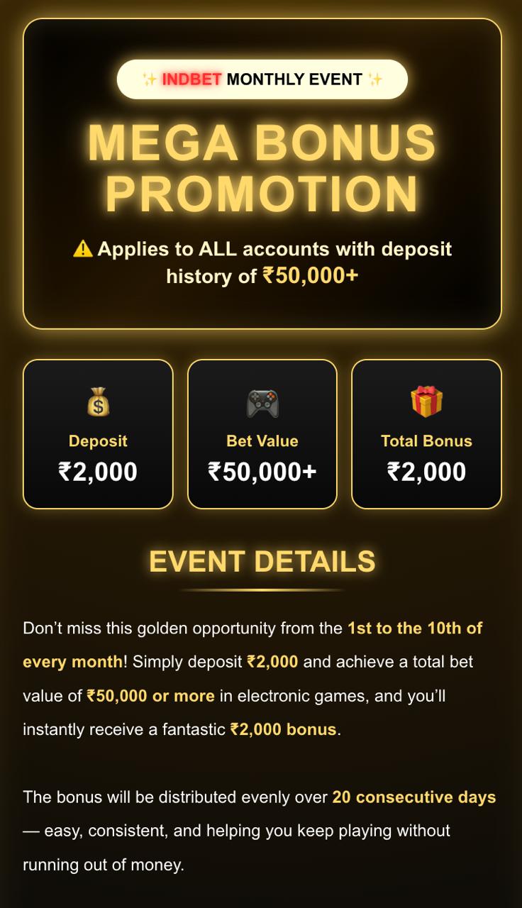 👑 ROI Alert: Don't fall for the "100% Cashback" trap! Decoding Indbet's 20-Day Liquidity Lock for Whales!