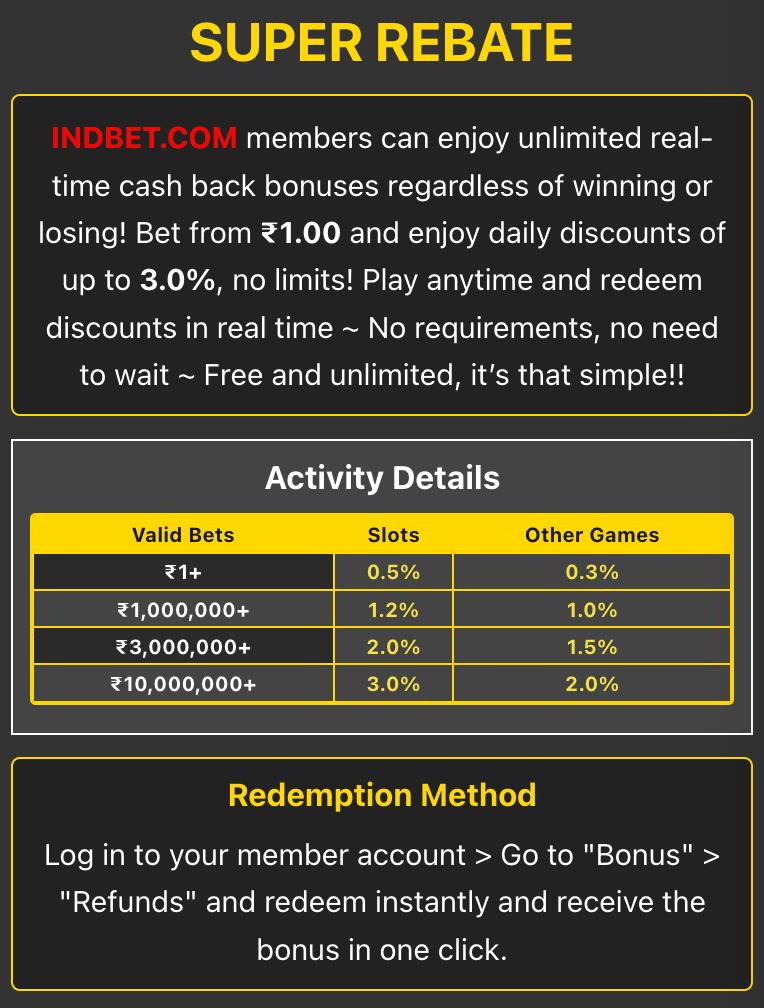 🚨 Stop waiting for tomorrow's rebate! Indbet's "Instant Cash" has ZERO rollover, but don't fall for the Slot Trap!
