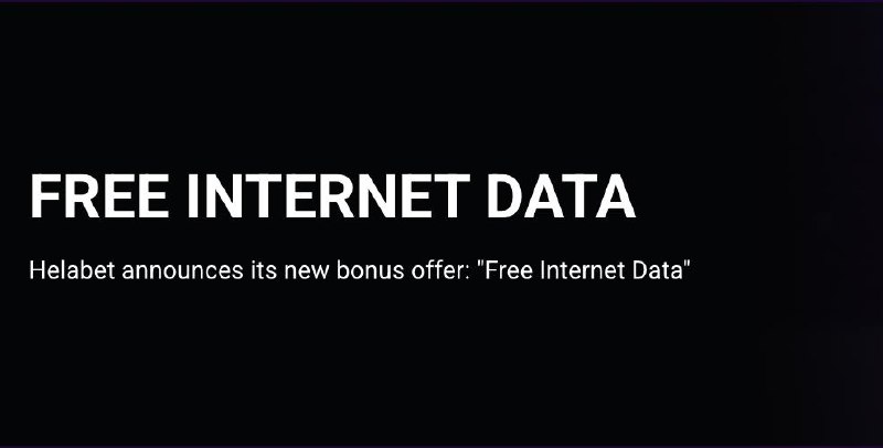 Don't rush for the "Free Data" awoof, this Helabet promo is highly selective!