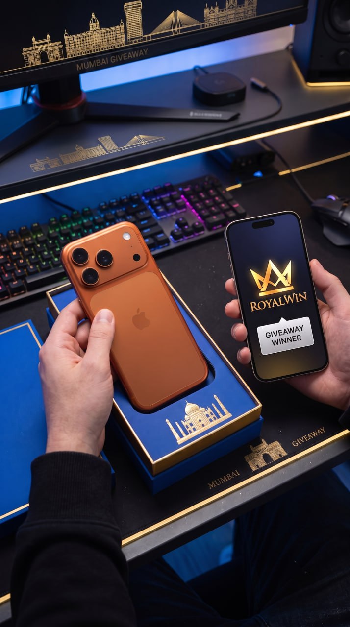 🤯 Win iPhone 17 Pro Max! RoyalWin’s BTC-Anchored Telegram Giveaway Decoded!