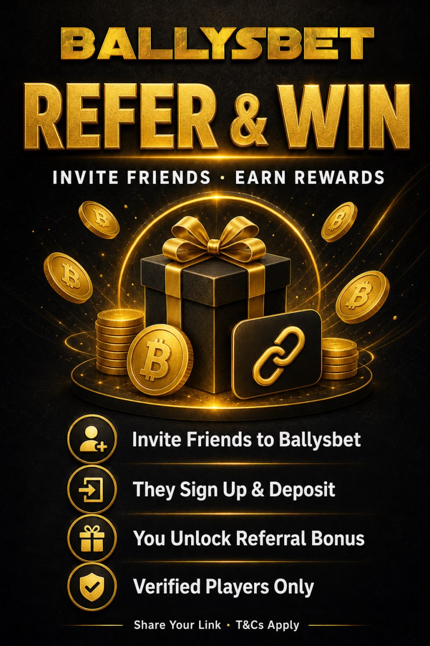 Ballysbet Refer & Win — Invite Friends, Unlock Your Referral Bonus