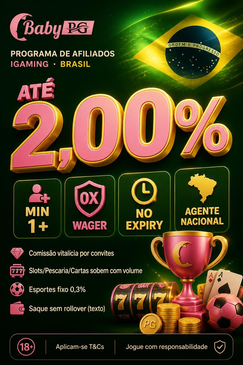 Babypg Agente Nacional: comissão vitalícia até 2,00%
