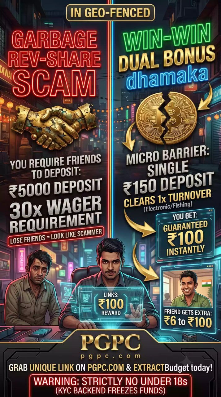 A flow chart showing a 150 INR deposit resulting in a bonus for both the inviter and invitee