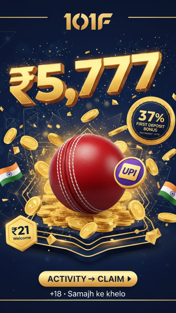 Pehli deposit pe 37% — ceiling ₹5,777, saath ₹21 welcome | 101F
