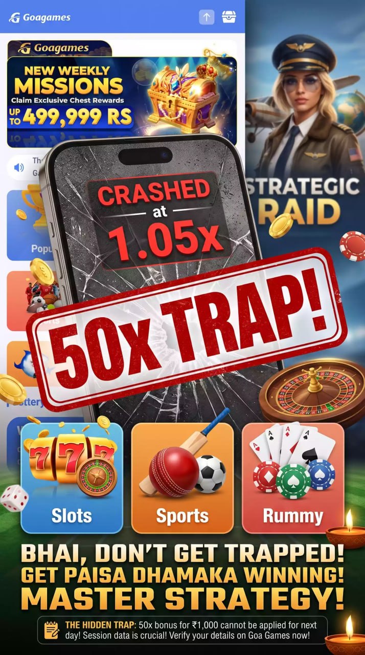 Goagames India Weekly Missions: Slots, Sports Betting, Rummy - Win Up to ₹499,999