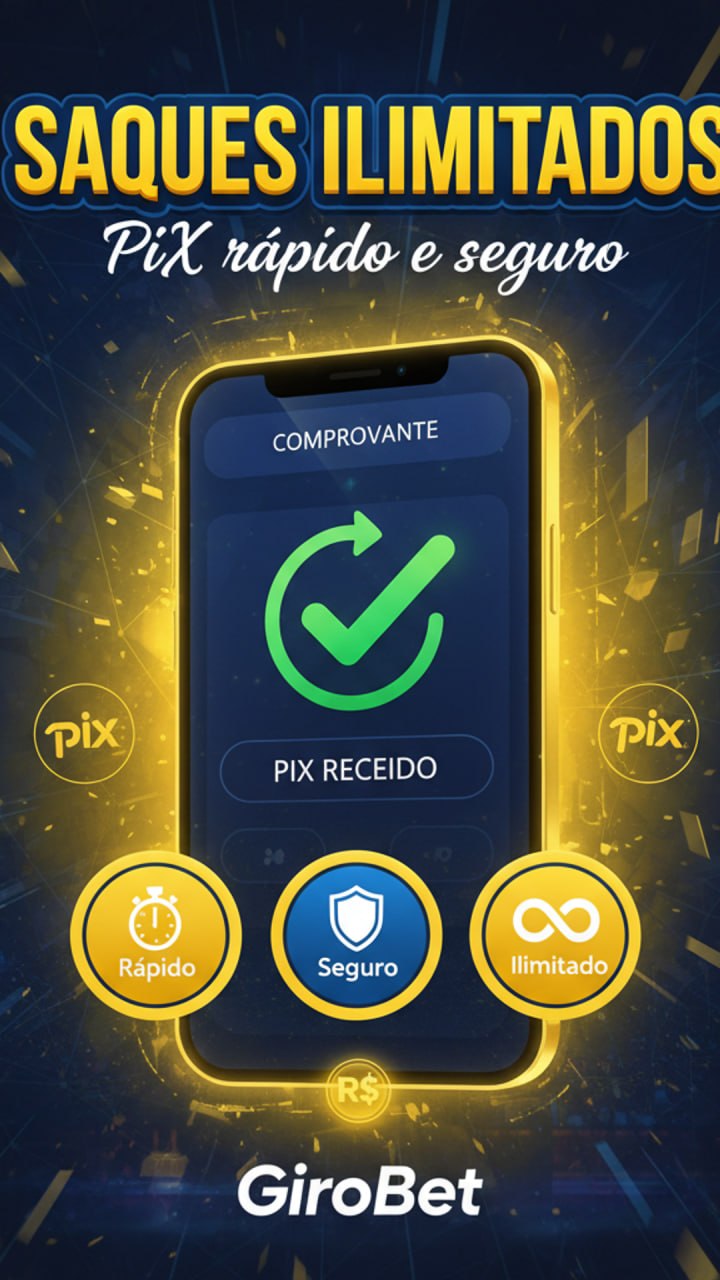 PIX recibo estilo — saque creditado GiroBet
