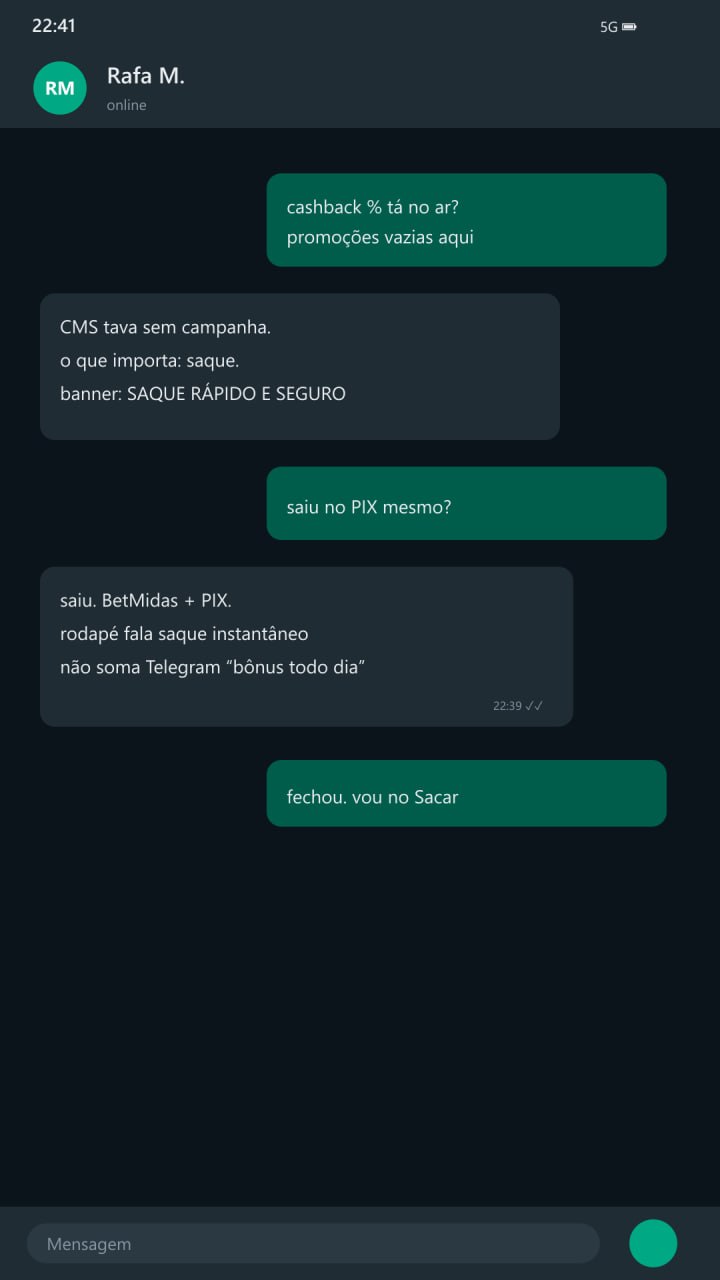 BetMidas saque rápido e seguro H5 com visual ouro