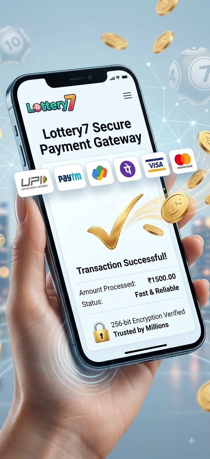 Lottery7 Payment Methods and Cashout Guide