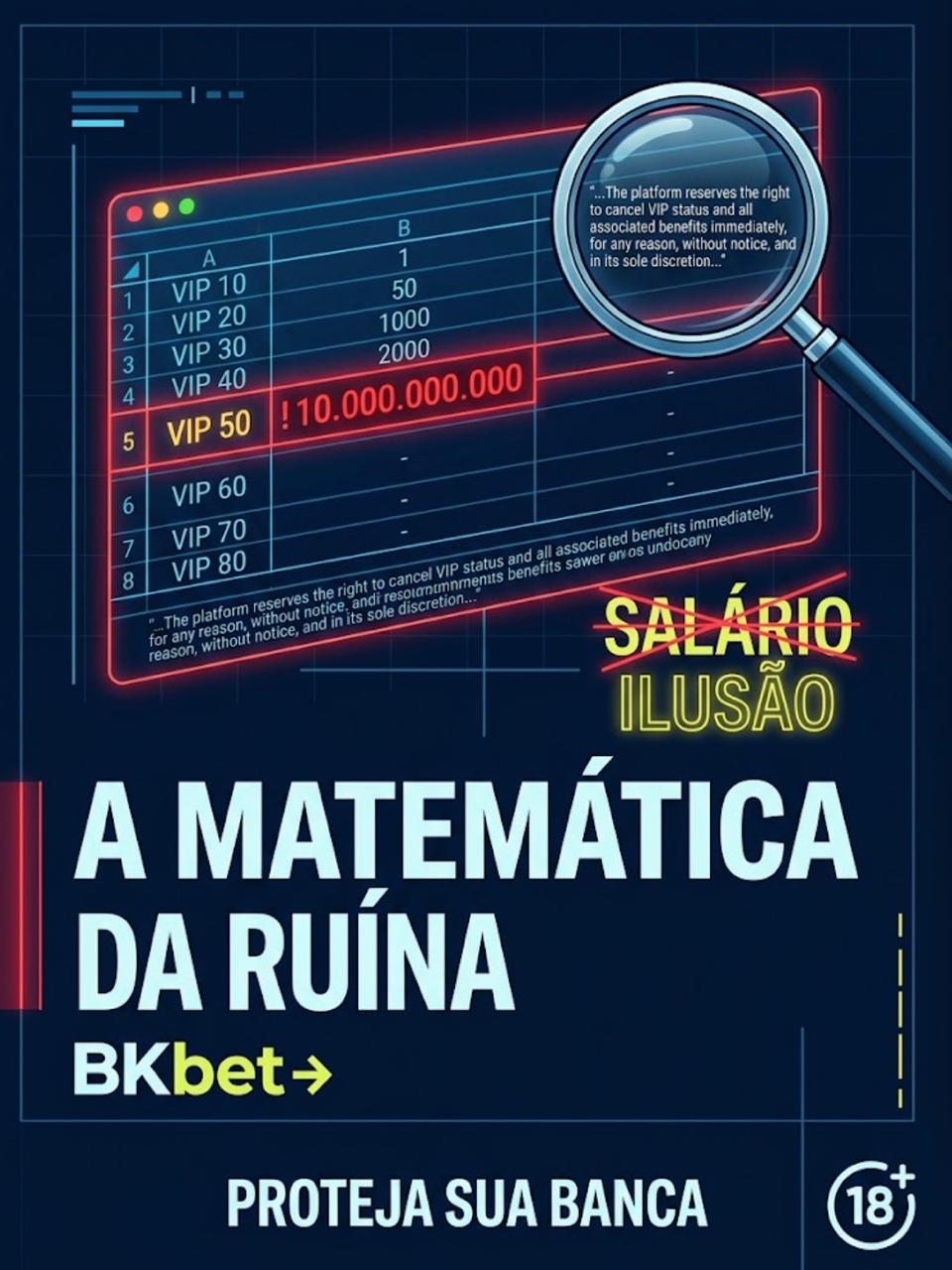 bkbet vip farsa de salario 10 bilhoes apostas cumulativas armadilha e gerenciamento de banca