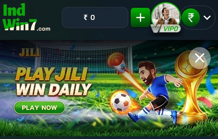 Indwin7 Play Jili Win Daily leaderboard tournament details showing points calculation, game selection, and reward rules.