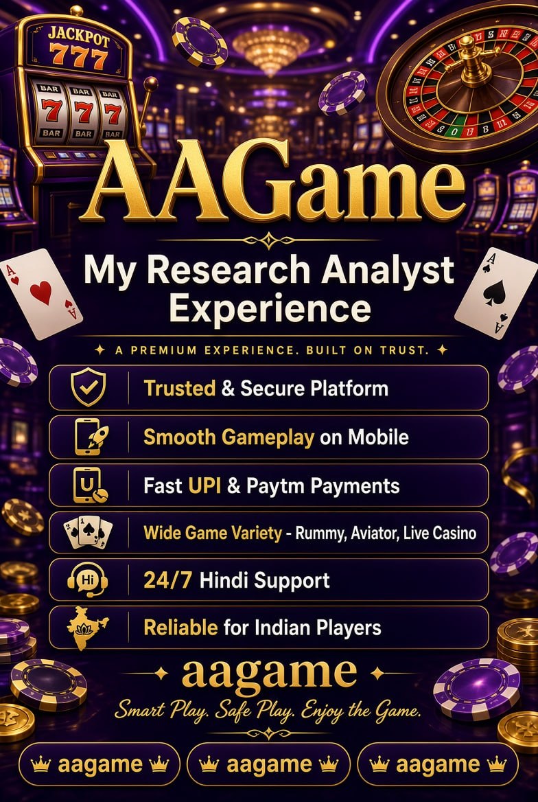 AAGame positive research preview poster with casino background and trusted platform values
