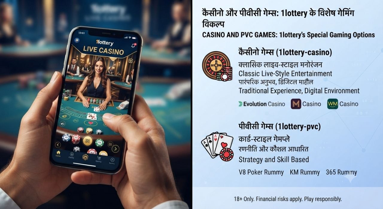 1lottery casino and pvc games interface