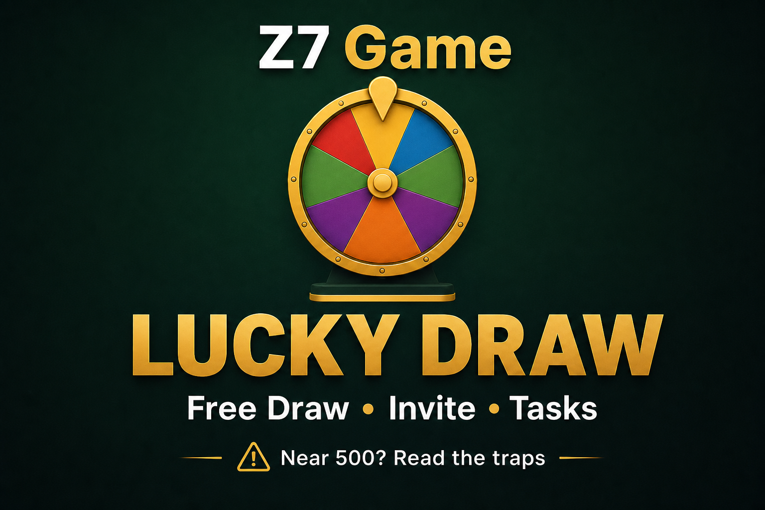 "Lucky Draw" Screen: 7 Traps Jo Green Wheel Chhupaata Hai